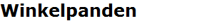 Winkelpanden